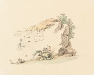 Studier efter naturen av J.L. Aberli av Johann Ludwig Aberli
