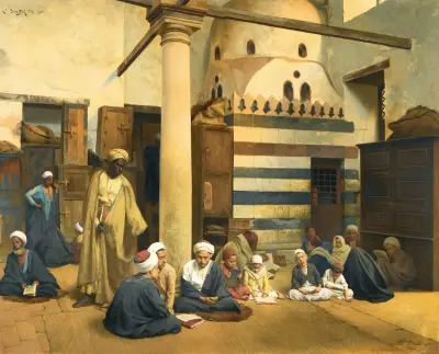 In the Madrasa av Ludwig Deutsch
