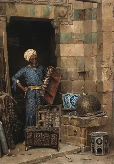 The Woodworker av Ludwig Deutsch