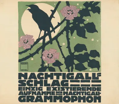 Nachtigallschlag. Einzig existierende Aufnahme der Nachtigall Grammophon av Ludwig Hohlwein
