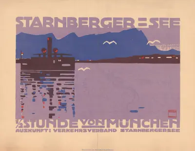 Starnberger-See, ½ Stunde von München av Ludwig Hohlwein