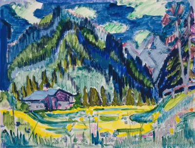 Wild Ground av Ernst Ludwig Kirchner
