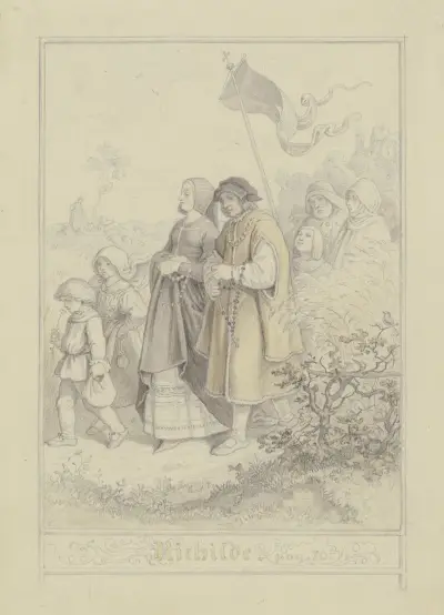 Richilde av Adrian Ludwig Richter