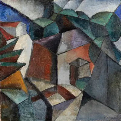 Untitled, 1915 – nr 2 av Lyubov Popova