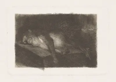 Ležící spící opice, Hendrik Maarten Krabbé