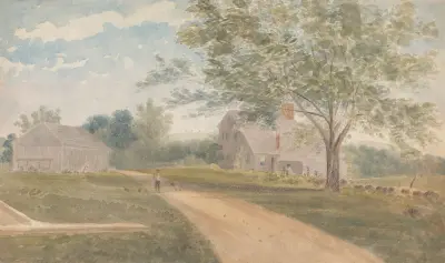 At Stow Mass. July 25, 1884 fin 5.30 p.m. sultry & cloudy av James Madison Alden