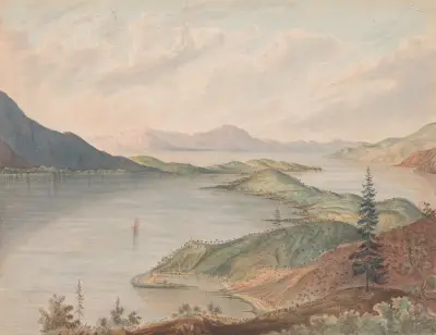 Clear Lake, California av James Madison Alden