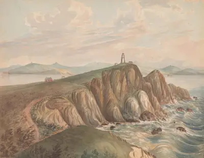 Från Pt. Boneta – Inloppet till San Francisco Bay av James Madison Alden