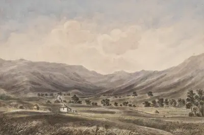 Rancho & Valley Santa Cruz Island – Kalifornien av James Madison Alden