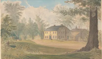 The Wayside Inn Sudbury Masstts av James Madison Alden
