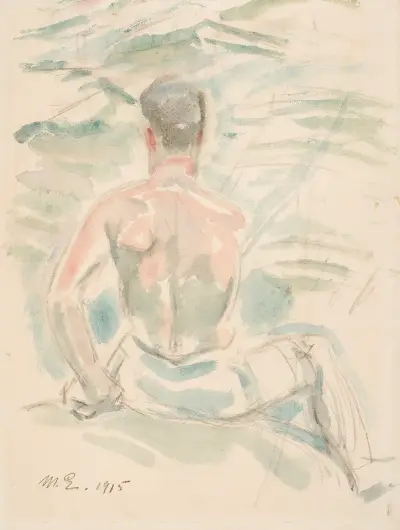 Fiskaren av Magnus Enckell