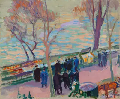 Seinens stränder av Magnus Enckell