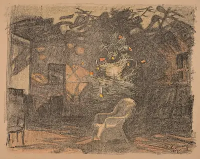Julgran av Magnus Enckell