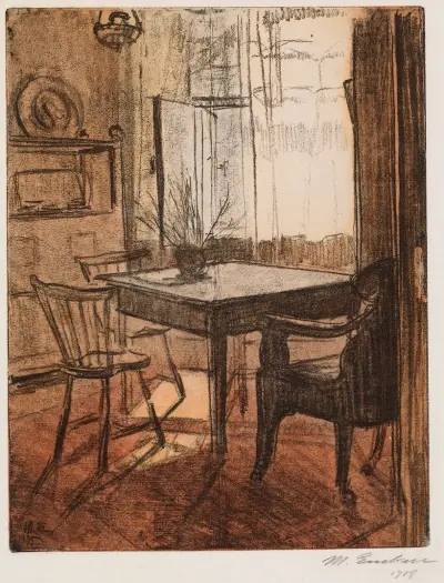 Interiör av Magnus Enckell