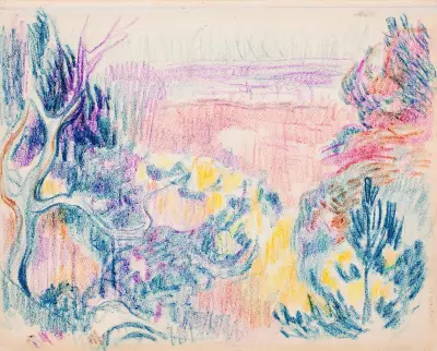 Rantamaisema av Magnus Enckell