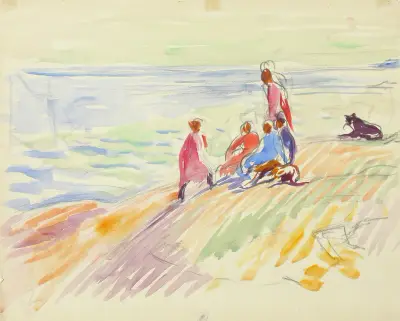 Shore Landscape av Magnus Enckell