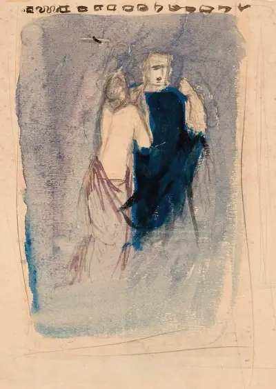 Studie av Magnus Enckell