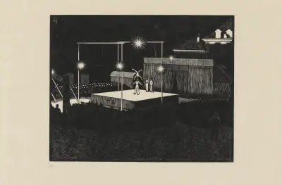 Arène av Marc Gonthier