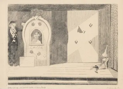 Caisse au polichinelle, cirque, Pari av Marc Gonthier