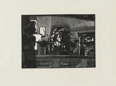 Caissière, Lausanne av Marc Gonthier