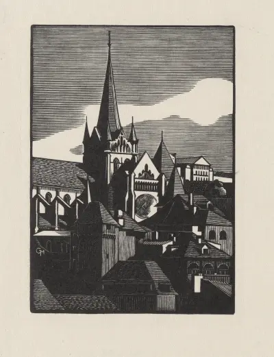 Cathédrale, Lausanne von Marc Gonthier