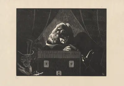 Chiromancienne av Marc Gonthier