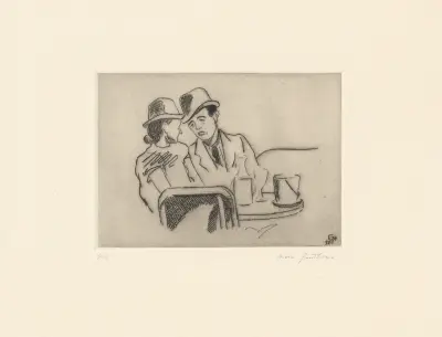 Couple aux chapeaux melon, Dôme av Marc Gonthier