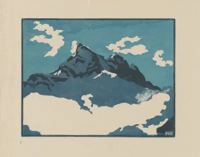 Dents du Midi (3 couleurs) von Marc Gonthier