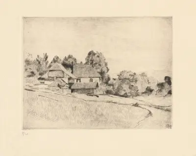Lantkyrka av Marc Gonthier