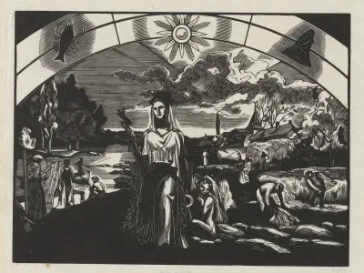 Eté, allégorie av Marc Gonthier
