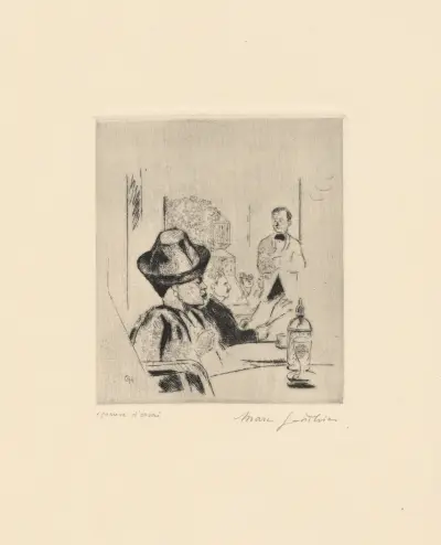 Femme au chapeau, Dôme av Marc Gonthier