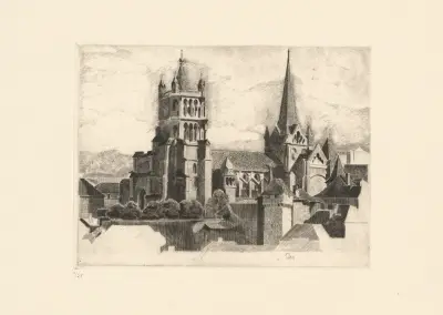 Lausanne Cathédrale von Marc Gonthier