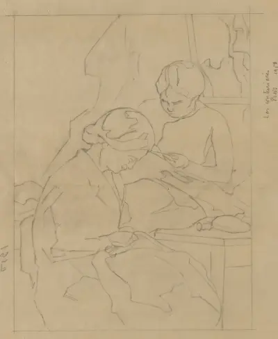 Les couturières von Marc Gonthier