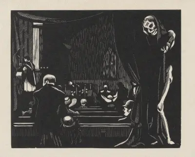 Messe des morts von Marc Gonthier