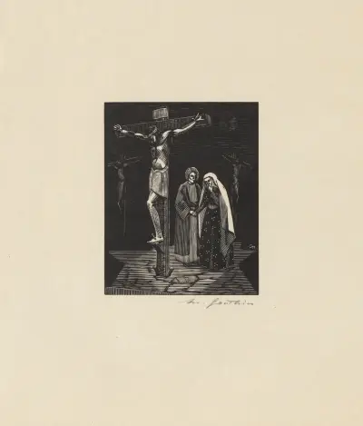 Mort de Jésus von Marc Gonthier