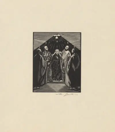Pentecôte von Marc Gonthier