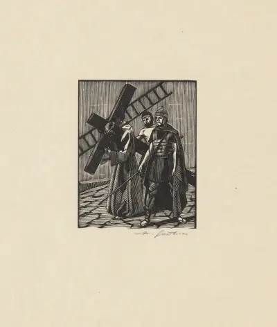 Portement de croix von Marc Gonthier