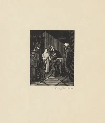 Recouvrement de Jésus au temple von Marc Gonthier