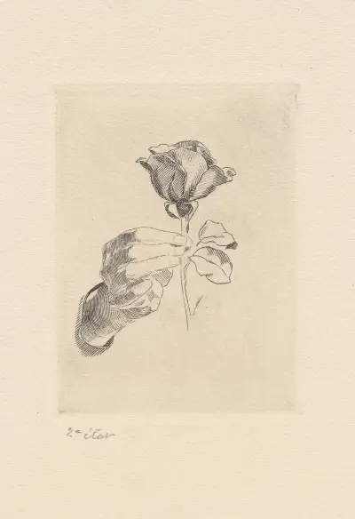 Rose ‘a la main’ von Marc Gonthier