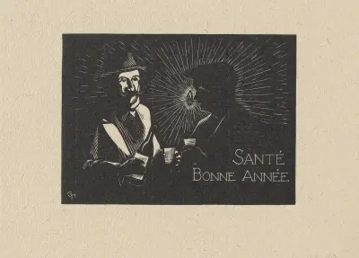 Santé, bonne année von Marc Gonthier