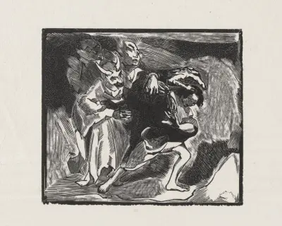 Scène fantastique von Marc Gonthier