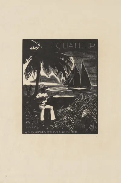 Tropiques; Equateur av Marc Gonthier
