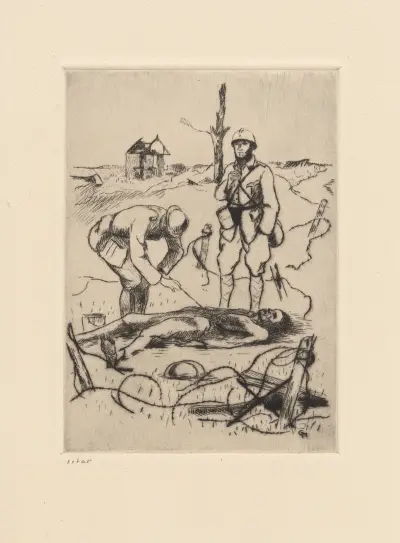 Un gai matin d’avril, monsieur Jean-Louis Forain Escorté d’un cubiste m’a camouflé en vert von Marc Gonthier
