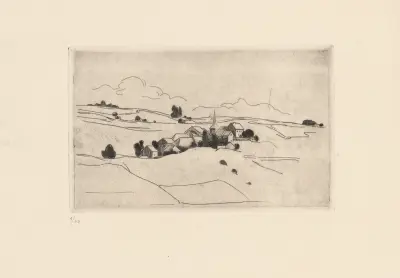 Village du Jura von Marc Gonthier