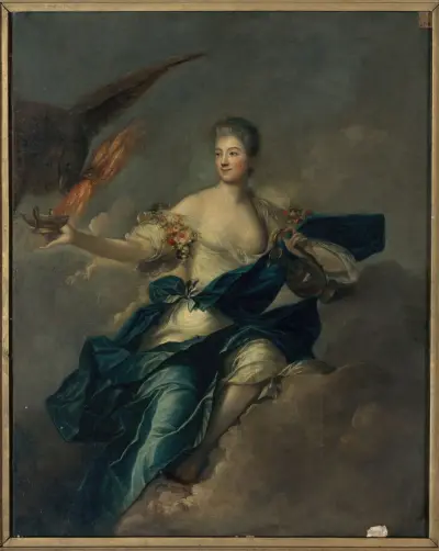 Förmodat porträtt av Mme de Mailly (1710–1751) som Hebe av Jean-Marc Nattier