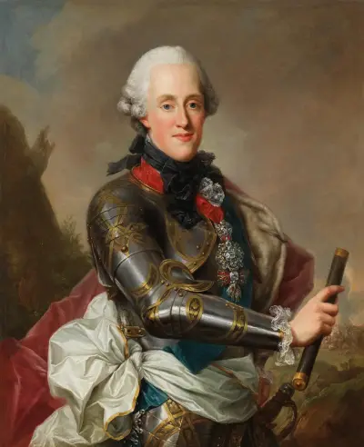 Portrait of Prince Albert Casimir of Sachsen-Teschen av Marcello Bacciarelli