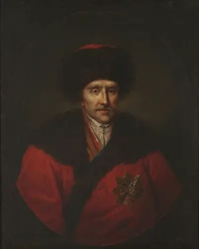 Portrait of Teodor Szydłowski (d. 1796), voivode of Płock av Marcello Bacciarelli