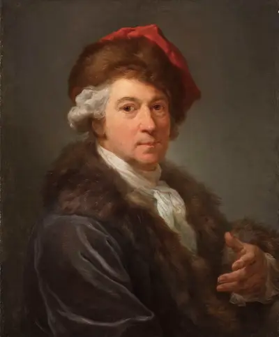 Self-portrait av Marcello Bacciarelli