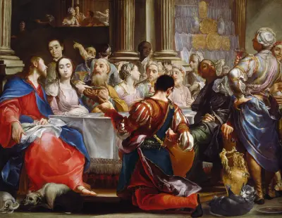 Bröllopet i Kana av Giuseppe Maria Crespi