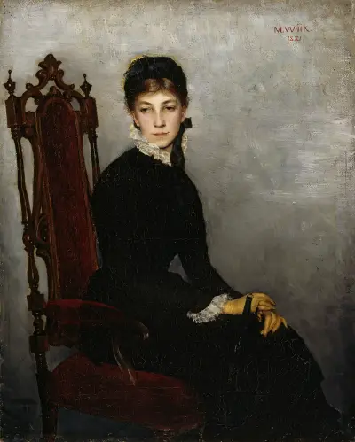 Portrait Of Hilda Wiik av Maria Wiik